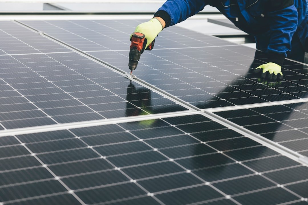 services-01 Installing renewable power generation solar panels